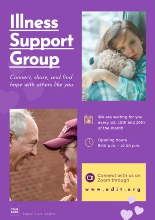 Edit a Support Group invitation