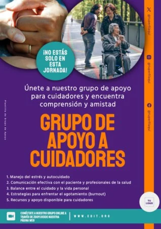 Edita un anuncio de grupo de ayuda