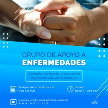 Edita un anuncio de grupo de ayuda