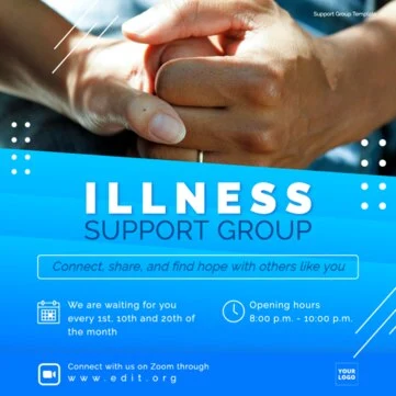 Edit a Support Group invitation