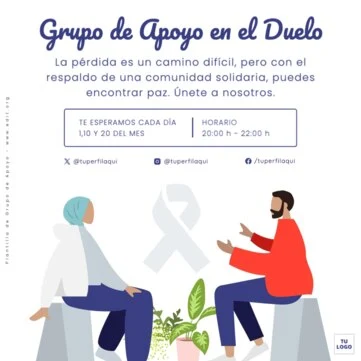 Edita un anuncio de grupo de ayuda
