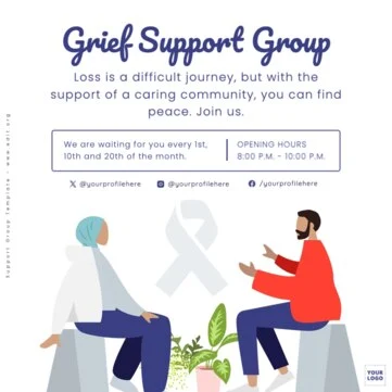 Edit a Support Group invitation