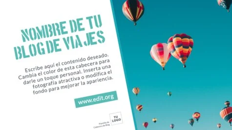 Edita una portada de blog