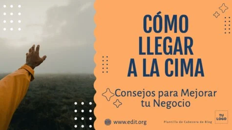 Edita una portada de blog