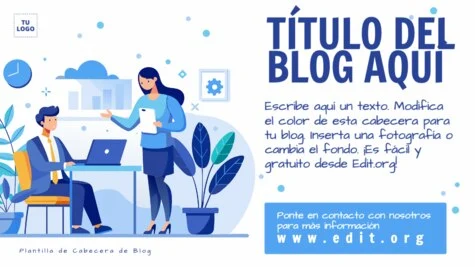 Edita una portada de blog