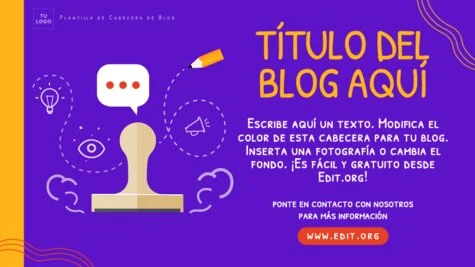 Edita una portada de blog
