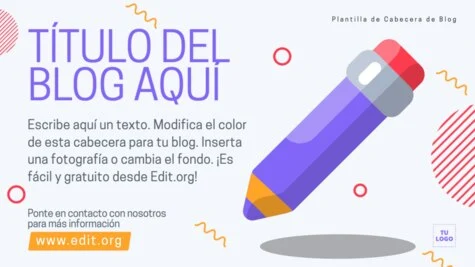 Edita una portada de blog