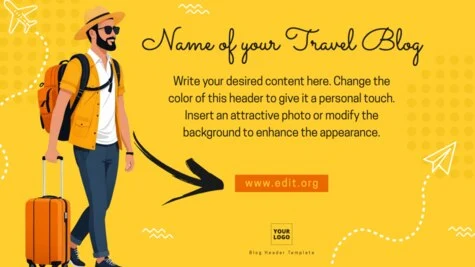 Edit a Blog banner