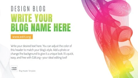 Edit a Blog banner