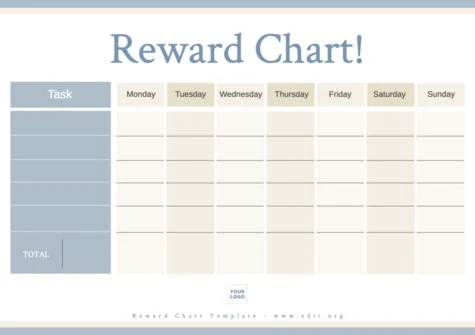 Edit a blank Behavior Chart