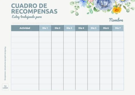 Edita un Reward Chart