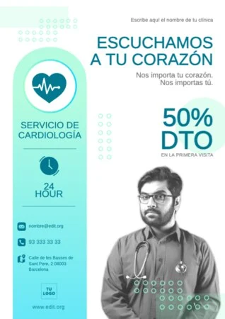 Edita un flyer de Hospital