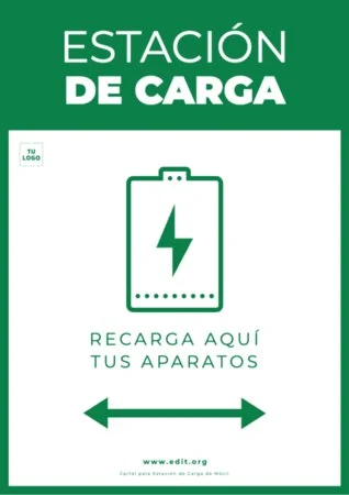 Edita un cartel de cargar móvil Edita un cartel de cargar móvil