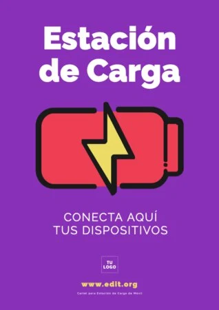 Edita un cartel de cargar móvil Edita un cartel de cargar móvil