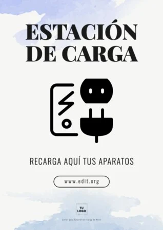 Edita un cartel de cargar móvil Edita un cartel de cargar móvil