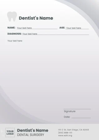 Edit a Doctor's Note