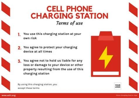 Edit a Phone Charging symbol