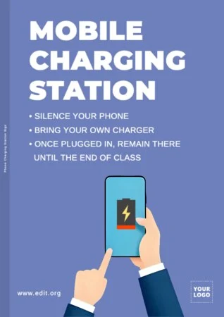 Edit a Phone Charging symbol