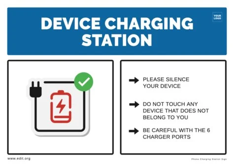 Edit a Phone Charging symbol