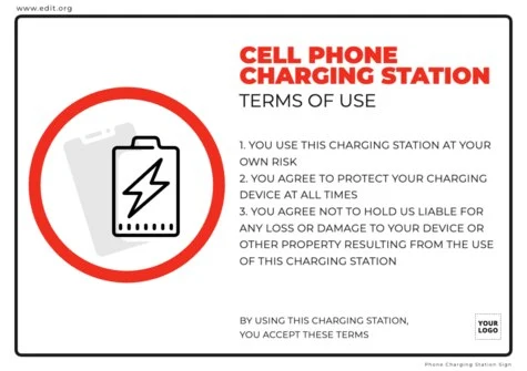 Edit a Phone Charging symbol