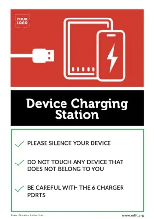 Edit a Phone Charging symbol