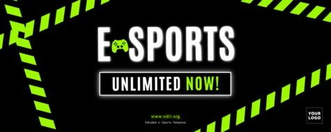 Edit an eSports flyer