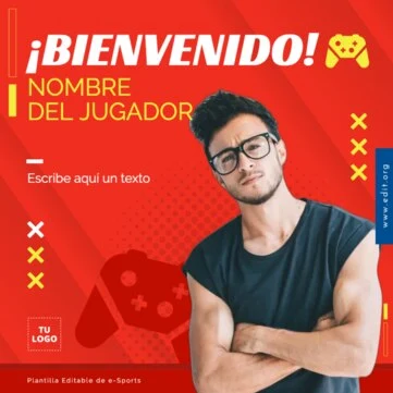 Edita un flyer de eSports