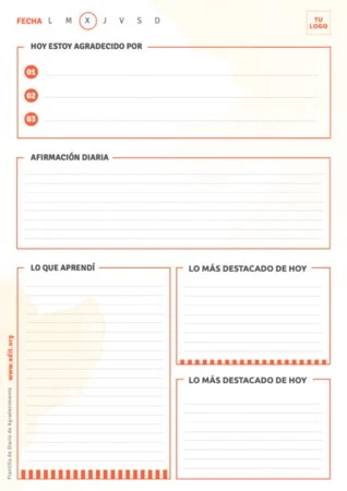 Edita un diario de gratitud digital