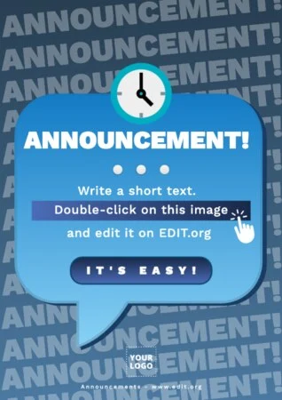 Edit an Announcement banner