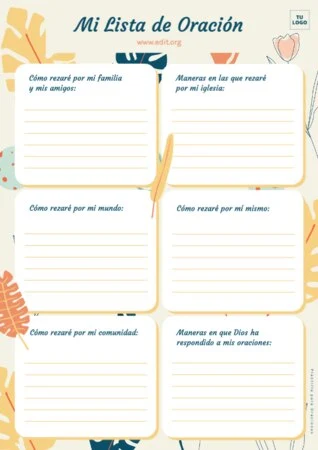 Edita un Diario de Oración
