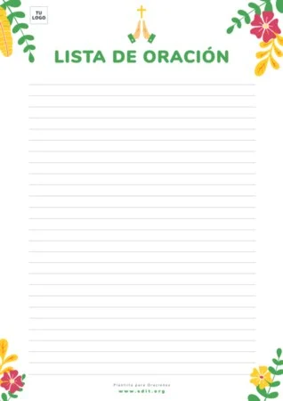 Edita un Diario de Oración