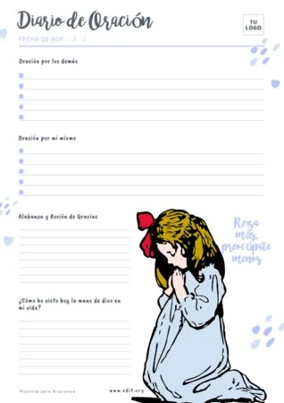 Edita un Diario de Oración