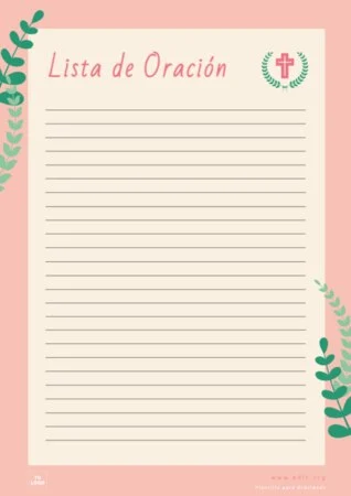 Edita un Diario de Oración Edita un Diario de Oración