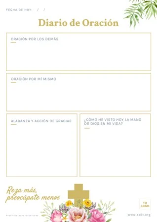Edita un Diario de Oración