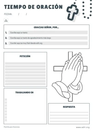 Edita un Diario de Oración