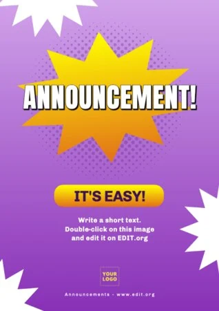 Edit an Announcement banner