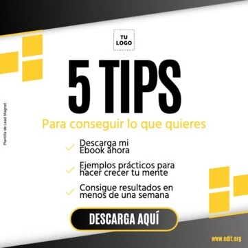 Edita un anuncio de Lead Magnet