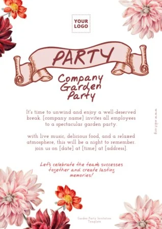 Edit a Company Party poster