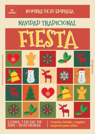 Edita un flyer de Fiesta Corporativa