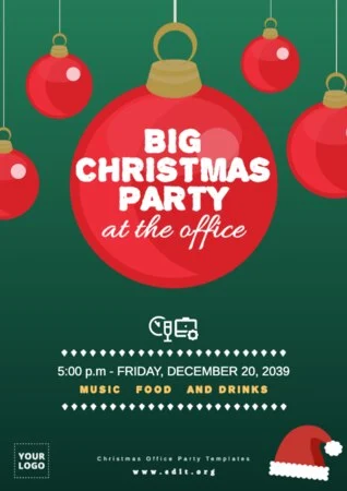 Edit a Company Party poster