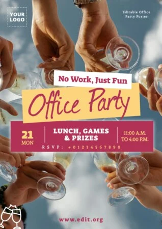 Edit a Company Party poster