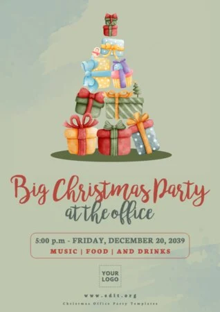 Edit a Company Party poster