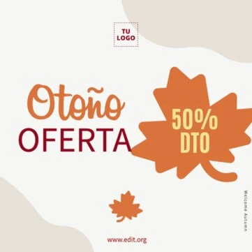 Edita una Tarjeta de otoño