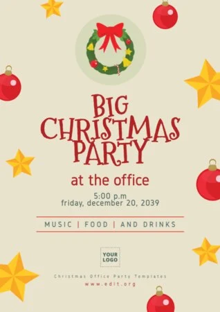 Edit a Company Party poster