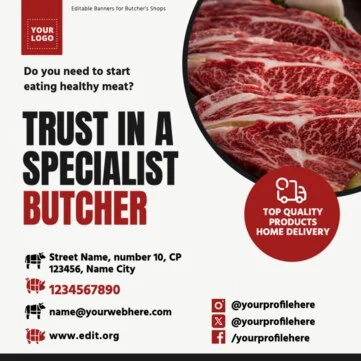 Edit a Butchers' cut poster
