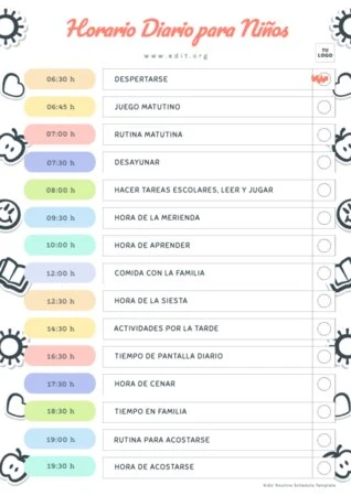 Edita una plantilla de rutina