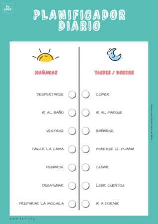 Edita una plantilla de rutina