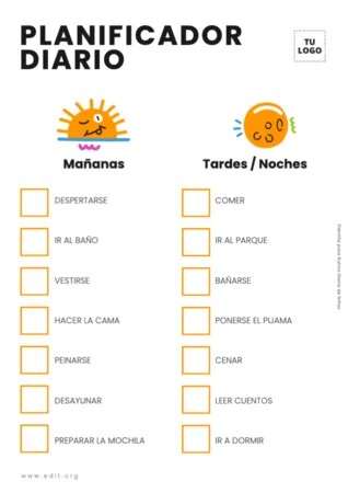 Edita una plantilla de rutina