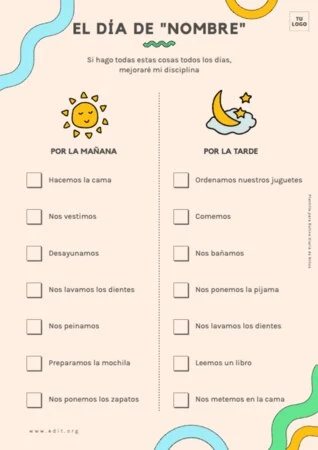 Edita una plantilla de rutina