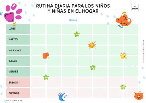 Edita una plantilla de rutina Edita una plantilla de rutina